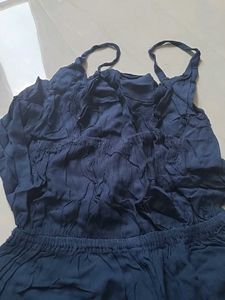 Navy Blue Strappy Dress
