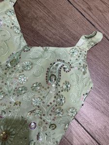 Designer Sequin Embellished Gown
