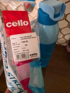 Blue Water Bottle