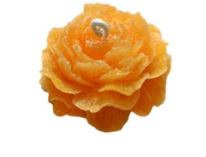 Orange Rose Scented Candle