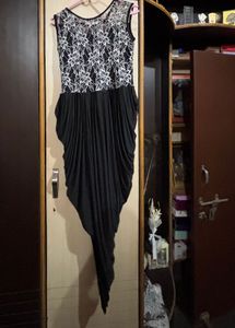 Elegant Black Lace Dress