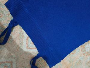 Cobalt Blue Knit Cardigan