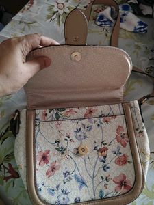 Floral Print Crossbody Bag