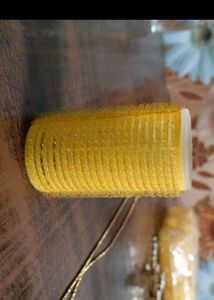 Yellow Hair Rollers
