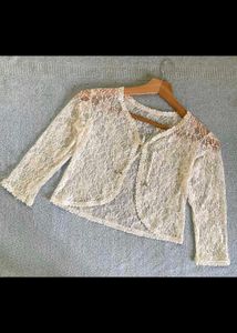 Elegant Lace Cardigan
