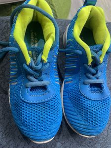 Blue Athletic Sneakers