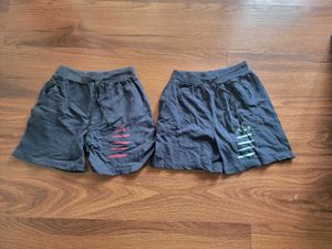 Stylish Grey Shorts (Set of 2)