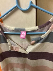 Striped Sleeveless Tank Top
