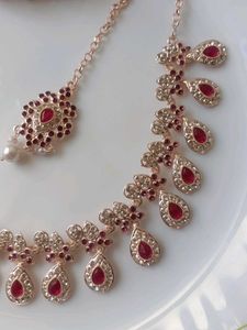 Indian Jewelry Set with Earrings