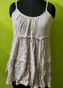 Tiered Sleeveless Sun Dress