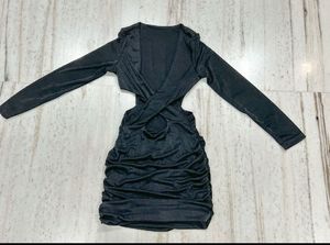 Black Wrap Dress