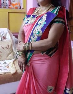Pink Heavy Saree with Blouse