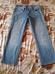 Light Wash Denim Jeans