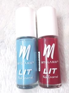 Myglamm lit Nail Enamel Combo