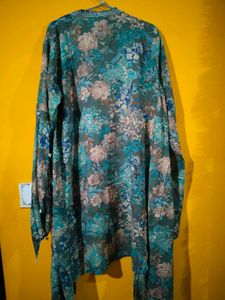 Beautiful Floral Print Kurta