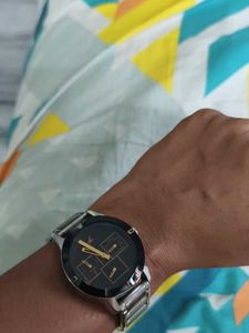 Stylish Silver Wrist Watch