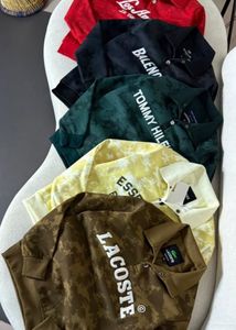 Lacoste Camo Print Polo Sweatshirt