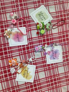 Beautiful Beaded Phone Charms | Keychains