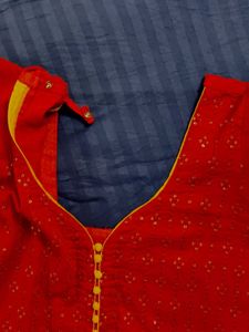 Cotton Blouse With zip Closing