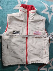Rally Inspired Sleeveless Jacket