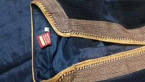 Elegant Navy Blue Kurta Set