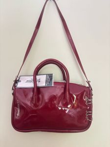 Chic Cherry Red Sling Bag