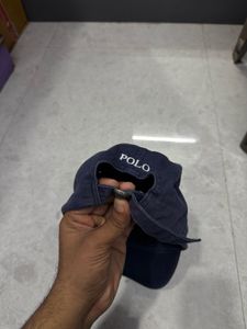 Ralph Lauren Scannable Navy Polo Cap 🧢
