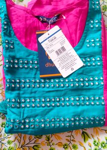 New With Tag Mirror Work Kurta