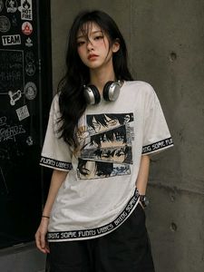 Anime Graphic Oversized T-Shirt