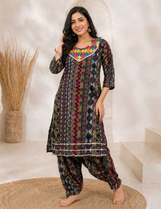 Ethnic Black Kurta Set