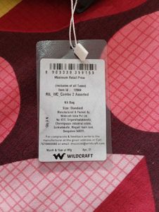 NWT Wildcraft Unisex Crossbody Kit Bag with Warran