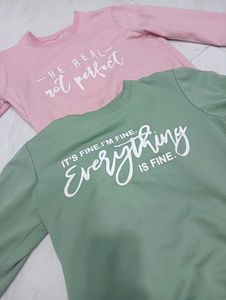 Combo Cute Graphic Print Sweatshirts🎀🌸