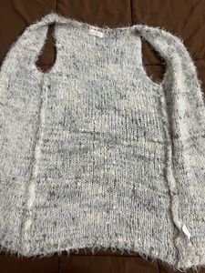Fluffy Knit Cute Cardigan