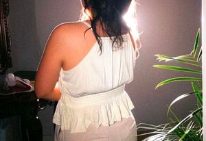 Lightweight Sleeveless Peplum Top