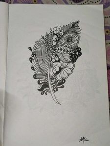 Intricate Floral Design mandala