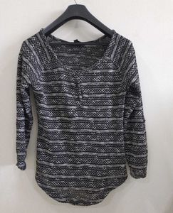 FIG Marled Knit Long Sleeve Top | Cozy
