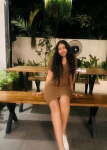 Elegant Brown Ribbed Knit Dress