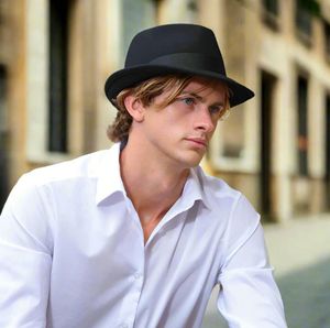 🎩 Unisex Black Fedora Hat 🤠