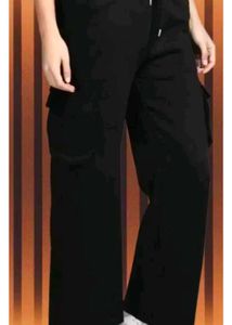 Stylish Black Cargo Pants