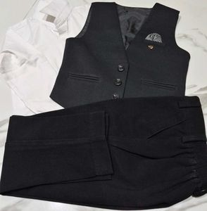 Boys Formal Black Suit Set