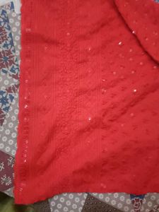 Beautiful 😍 Red ♥️ Kurta