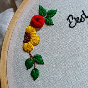 Best Friend Embroidery Design