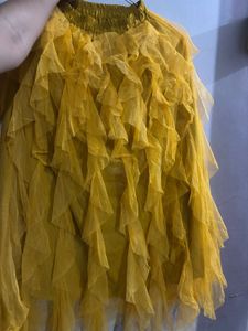 Unique Ruffled skirt