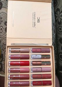 Crazy Girl Liquid Lipstick Set of 12