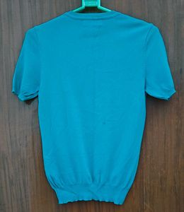 CROCODILE Teal Top