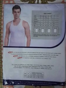 Rupa Jon Premium Quality White Vest 80 cms