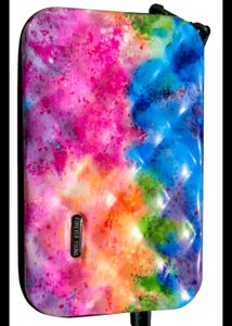 Galaxy Print Clutch Bag