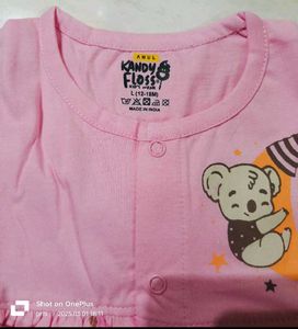 Cute Pink Baby Dress with Bloomer