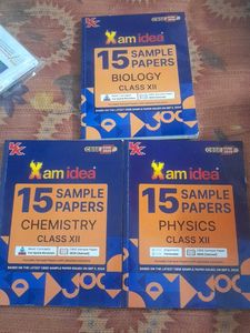 Xam Idea 15 Sample Papers Class XII (PCB)
