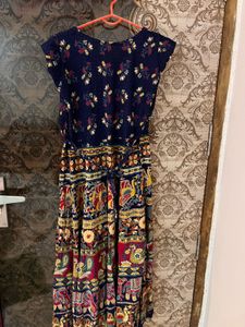 Bohemian Print Maxi Dress